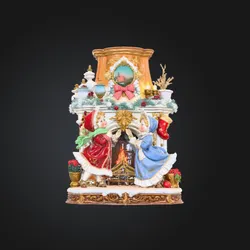 Christmas Scene Figurine