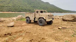 Crawler M939 4x4 Flatbed for SCX10 iii Gladiator - 1-10 RC body 3D print model