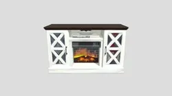 electric fireplace TV stand