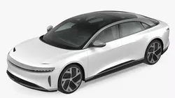 Electric Luxury Sedan Lucid Air 3D model