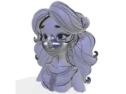 Enchanted Princess Decorative Bust