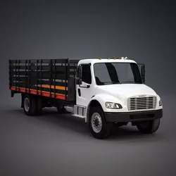 Freightliner M2 Stake Bed 3D model