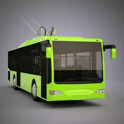 Generic Trolleybus 3D model