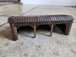 HO Scale Storage Shed