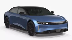 Lucid Air Electric Luxury Sedan Sapphire 3D model