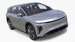 Lucid Gravity 2024 Electric SUV 3D model