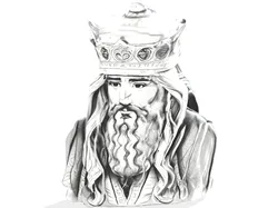 Medieval King Bust