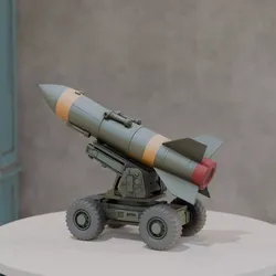 Missile transport and launch vehicle  3D print model