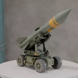 Missile transport and launch vehicle 3D print model