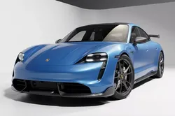 Porsche Taycan Turbo GT with Weissach Package Low-poly 3D model