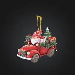 Santa Ornament