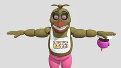 Stylized Unwithered Chica V3 by xXMrTrapXx