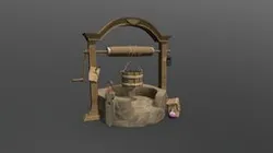 Stylized Well 3D Model