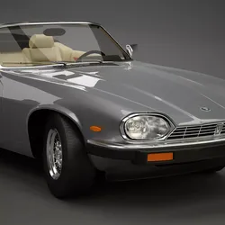 XJS Convertible 3D model
