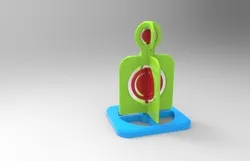 bb/pellet  rotating target