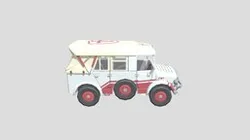 [Blue Archive Vehicle] - Trinity Ambulance