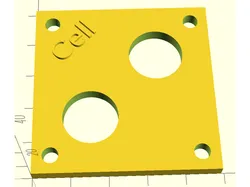 Cell plate for izzyboat
