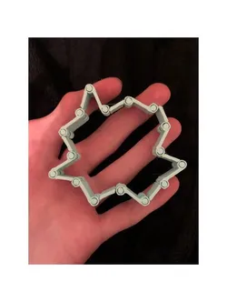 (CUSTOMIZABLE) Hinged Fidget Ring