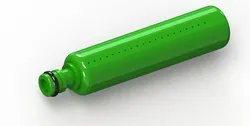 Dog wash hose nozzle