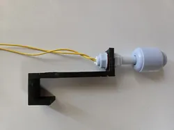 Float Sensor Holder for Saltwater Mixing Station (32g Brute Trashcan)