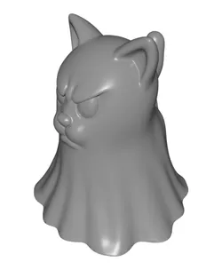 Ghost Pets-Cat and Dog Bobbleheads with Tea Light Stands