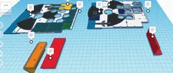 gratuită de Board Games & Card Games STL Descărcare - Placă frontală cu butoane Arcade - Zulfurian