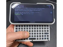 Keyboard Wallet Case for Pixel 9