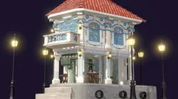 Kopitiam | Stylized Nanyang Coffee Shop Building