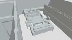 office room design maya software