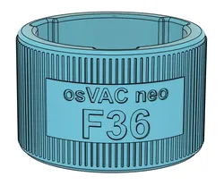 osVAC neo F36 + step + Fusion 360