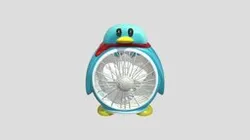 penguin-shaped electric fan