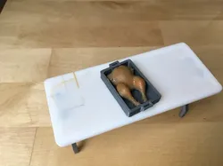 Roast Turkey (1/18 scale)