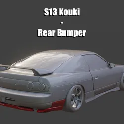 S13 Kouki rear bumper