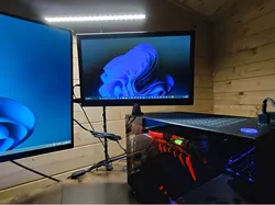 VESA Monitor Mount for the Kolink Rocket Heavy ITX PC Case