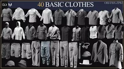 40 Men Clothes-MEGA PACK