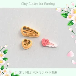 Barrette with Heart