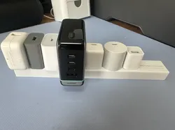Base organizadora de enchufes para cabezales de cargador - Modelo de impresión 3D gratuito