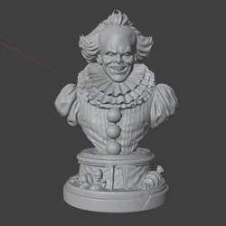 clown IT 3d model stl file