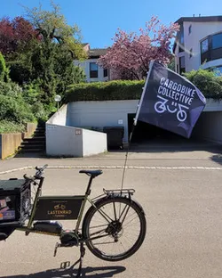 Flaggenhalter für Racktime Gepäckträger
