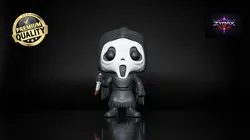 Ghostface Funko STL Scream Figure Chibi Horror 3D Print Model 3D Print Model in Sculpture 637517