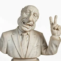 Guignols de l'Info - Bust of Jacques Chirac