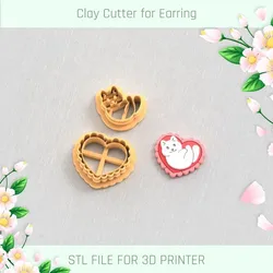 Heart with Cat