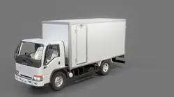 Isuzu NKR Box Truck