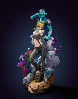Jolyne Cujoh 3D Print Model in Woman 636404