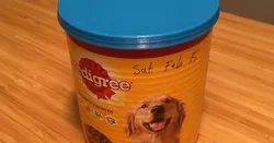 Lid for standard (Ø10,15 cm) dog food tin can