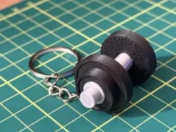 Llavero Mancuerna Realista - Modelo de impresión 3D gratuito
