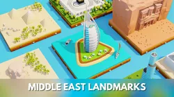 Lowpoly Middle East Landmarks Pack 10 Game Ready Models
