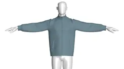 Men Basic Jacket - T Pose