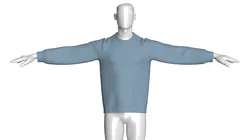 Men Basic Sweatshirt - T Pose