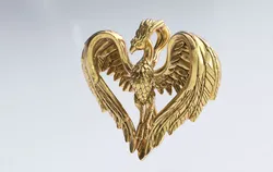 Phoenix Heart Pendant